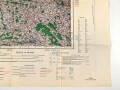 U.S. Army map, Central Europe "Praha" Size: 76 x 66 cm, 1943 dated