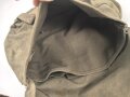 U.S. Army , 1944 dated mussette bag, uncleaned, including a strap and googles