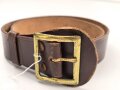 U.S. Army belt, leather, Enlisted man´s. Total lenght 104cm