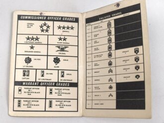 U.S. Army  1973 dated "Why we Salute" Graphic...