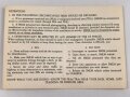 U.S. Army  1984 dated "SMLM Sighting / Detention Instructions" Cold war