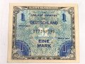 Alliierte Militärbehörde, Geldschein "Eine Mark"  Serie 1944 Besatzungsgeld