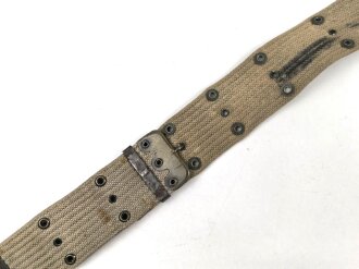 U.S. Army WWI, AEF M1912 pistol belt, well used