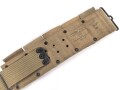 U.S. Army , 1918 dated Cartridge belt M-1910. Field modified, one pocket cut down, used, good condition