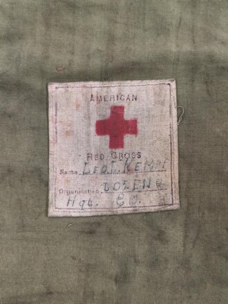 American Red Cross, personal effects bag, not quite sure...