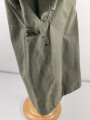 U.S. Navy WWII, N-2 Rain Parka Jacket, Contract NXSX 52627 was conpleted in August 1944. Size Medium, used.