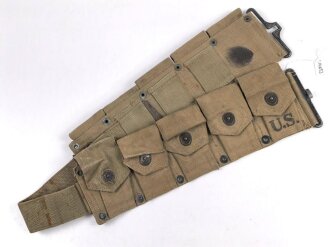 U.S. WWII, Belt, Cartridge M -1923, M1 Rifle. Used, dated...