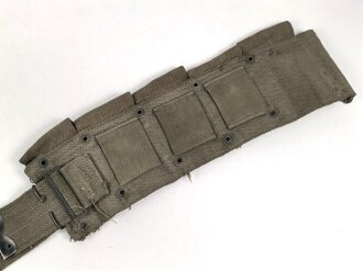 U.S. WWII or early 1950´s, Belt, Cartridge M -1923, M1 Rifle. Used