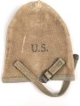 U.S. WWII , T-handle shovel carrier, well used