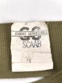 U.S. 1943 dated mussette bag carrying strap " Combat Serviceable"