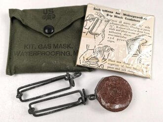 U.S. WWII Kit, Gas mask, Waterproofing, M1. Unissued