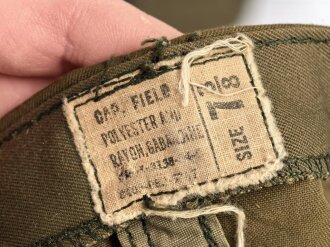 U.S. Army, 12 x Cap , field, hot weather. Uncleaned, 1960...