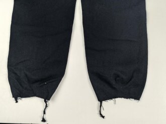 Dunkelblaue Hose für weibliches Personal. Alter und Verwendung unbekannt