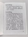 Fotokopie, Merkblatt für die Verwedung und Handhabung der Einehitslaterne aus Stahl, DIN A5, 16 Seiten