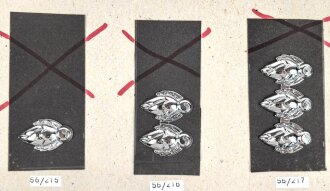 Süd- Korea, Sammlung Dienstgradabzeichen für Rock ( 1995 - 2001 )