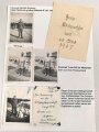 Kriegsgefangenschaft in "Camp Fanara am großen Bittersee " 5 Fotos und Weihnachtskarte 1947