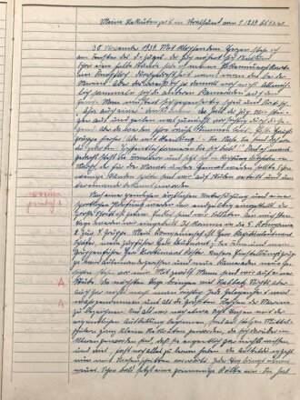 Kriegsmarine, Logbuch eines Seekadetten auf Linienschiff Schlesien , geführt vom 30.11.1939 bis zur Abgeschlossenen Ausbildung am 25.6.1940. DIN A4. Das Schiff hatte zu diesem Zeitpunkt als Heimathafen Gotenhaven