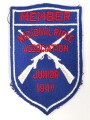 USA, Aufnäher " Member National Rifle  Association, Junior 1947"