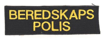 Schweden, Ärmelabzeichen "Beredskaps Polis"