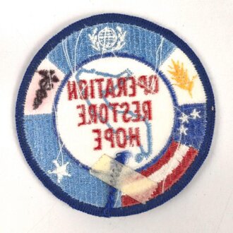 U.S./ UN " Operation Restore Hope" Somalia patch