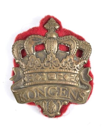 Dänemark, Metallabzeichen Krone " Kongens"