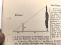 "Messdienst und Entfernungsschätzen" Geländesport Bücherei 3, datiert 1934, unter DIN A5, 32 Seiten