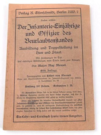 "Unterrichtsbuch für die Maschinengewehr Kompangnien Gerät 08" datiert 1910, 214 Seiten, DIN A5, gebraucht