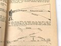 "Unterrichtsbuch für die Maschinengewehr Kompangnien Gerät 08" datiert 1910, 214 Seiten, DIN A5, gebraucht