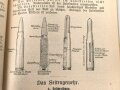 "Unterrichtsbuch für die Maschinengewehr Kompangnien Gerät 08" datiert 1910, 214 Seiten, DIN A5, gebraucht