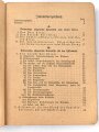 "Amtliches Unterrichtsbuch des Deutschen Roten Kreuzes", datiert 1930, DIN A6, 416 Seiten