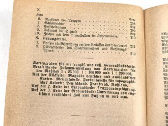 "Offizier-Taschenbuch", datiert 1908, DIN A6, 212 Seiten