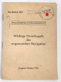 Luftwaffe, Merkblatt 201, Wichtige Grundregeln der angewandten Navigation, Oktober 1943, über DIN A6