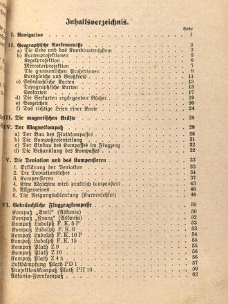 "Die Luftfahrt Navigation" Ein Handbuch für den Dienstunterricht in der Luftwaffe.195 Seiten, gebraucht