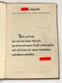 Hitlerjugend Leistungsbuch der Landwirschaft, datiert 1940, DIN A6