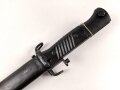 Norwegen,  Seitengewehr Modell  84/98 der Wehrmacht aptiert für Modell 1957 Selbstladegewehr mit Tragehaken für ein U.S. Lochkoppel