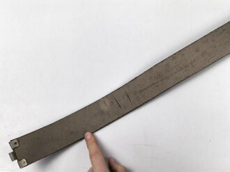 Deutsches Rotes Kreuz, Koppel für Mannschaften. Aluminiumschloss von OLC,  Riemen aus Ersatzmaterial in 110cm Länge . Ungereinigtes Set