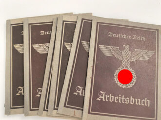 Arbeitsbuch III.Reich, gebraucht, gut, Ausgefüllt, Modell mit grossem Adler und Hakenkreuz. Sie erhalten ein ( 1 ) Stück