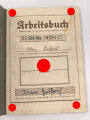 Arbeitsbuch III.Reich, gebraucht, gut, Ausgefüllt, Modell mit grossem Adler und Hakenkreuz. Sie erhalten ein ( 1 ) Stück