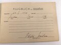 Flugbuch eines Unteroffizier, begonnen 23.5.1944, eingetragen 40 Flüge auf Segelflugzeugen