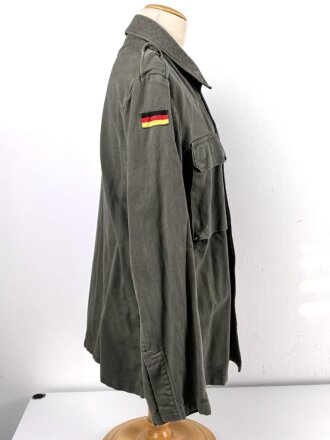 Bundeswehr , Feldbluse oliv, datiert 1989