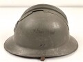 Frankreich 2. Weltkrieg, Stahlhelm Modell 1926, Originallack, ansonsten überarbeitet