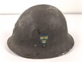 Schweden, Stahlhelm M21/26. Originallack, ungereinigt