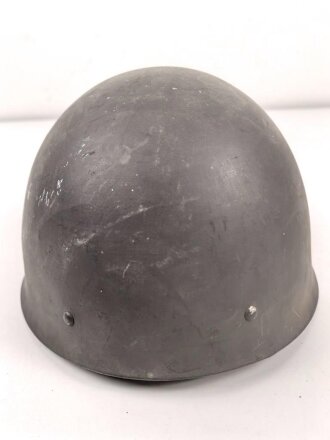 Schweden, Stahlhelm . Originallack, ungereinigt