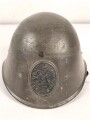 Niederlande 2. Weltkrieg, Stahlhelm ungereinigt, Originallack