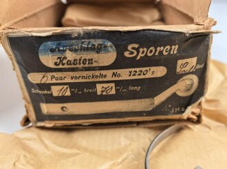 Paar "Anschlag Kasten Sporen" Originalverpackt, sie erhalten ein ( 1 ) Paar aus der originalen Umverpackung