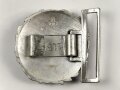 Kriegsmarine Schloß für die Paradefeldbinde der Beamten. Aluminium 60mm, Hersteller FLL