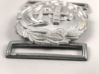 Kriegsmarine Schloß für die Paradefeldbinde der Beamten. Aluminium 60mm, Hersteller FLL