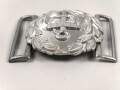 Kriegsmarine Schloß für die Paradefeldbinde der Beamten. Aluminium 60mm, Hersteller FLL