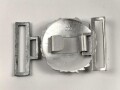 Kriegsmarine Schloß für die Paradefeldbinde der Beamten. Aluminium 60mm, Hersteller FLL