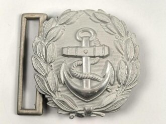 Kriegsmarine Schloß für die Paradefeldbinde der Beamten. Aluminium 60mm, Matte Ausführung